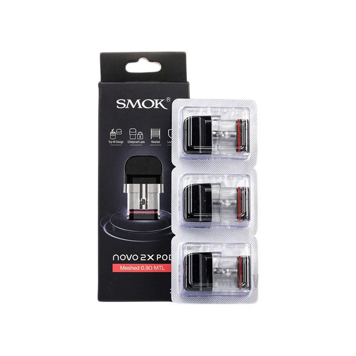 SMOK NOVO 2X PODS/COILS MESH 0.6OHM - Universal Smoke & Vape