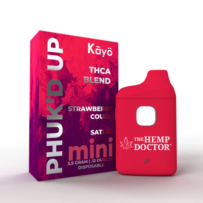 THE HEMP DOCTOR KAYO PHUK'D UP MINI THC-A 3.5GM DISP SATIVA STRAWBERRY ...